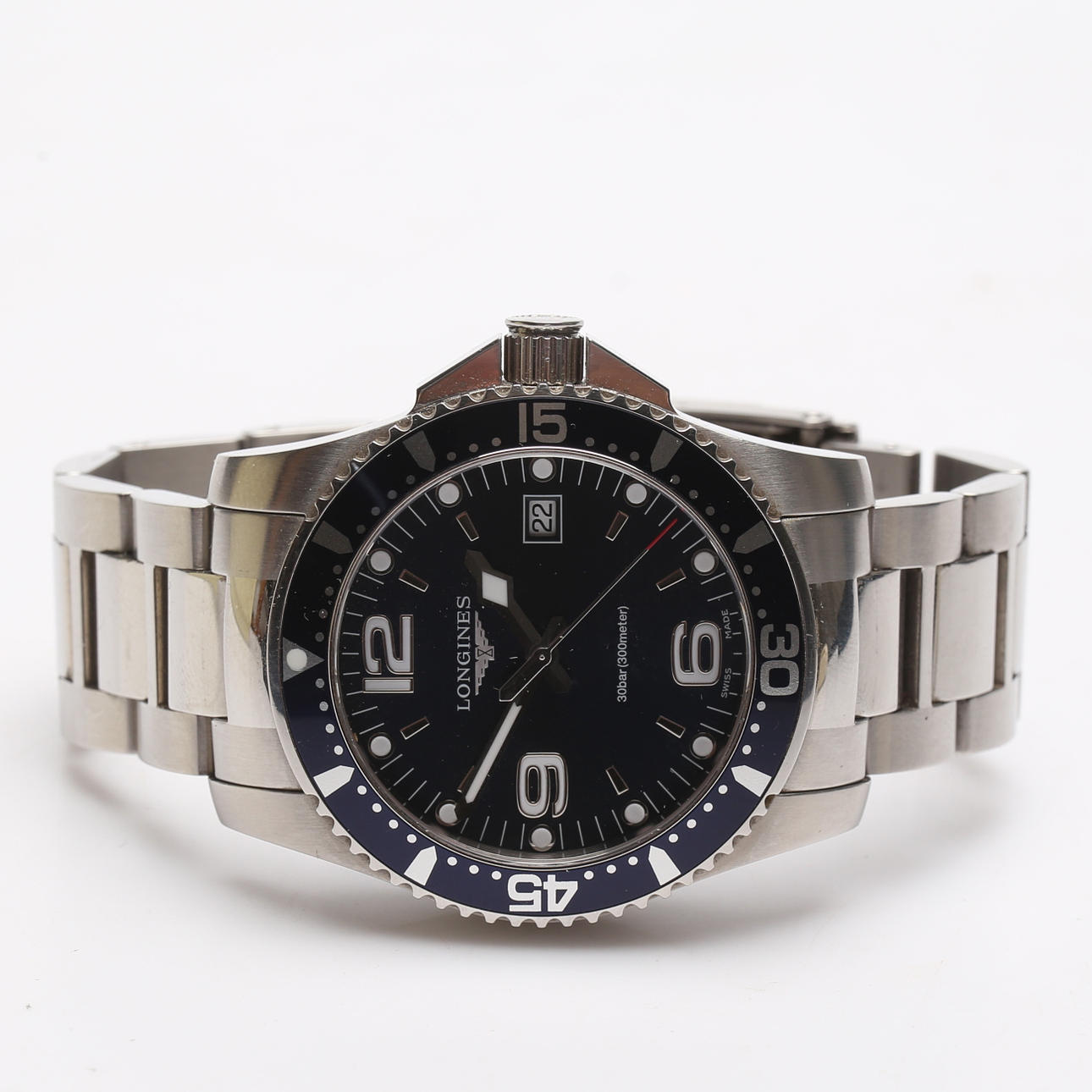 LONGINES. Wristwatch, HydroConquest.