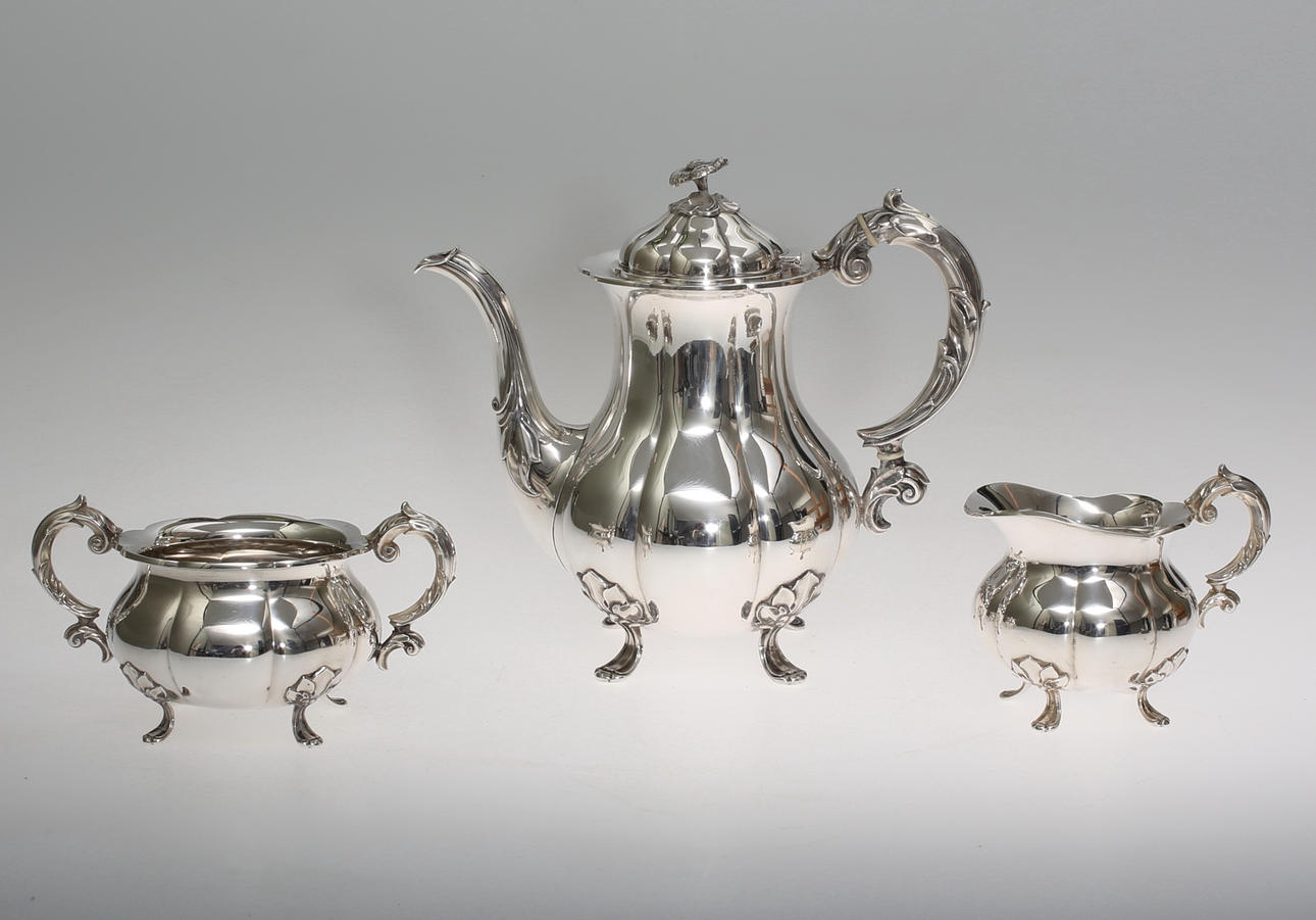 SILBERSERVICE, 3 Teile.