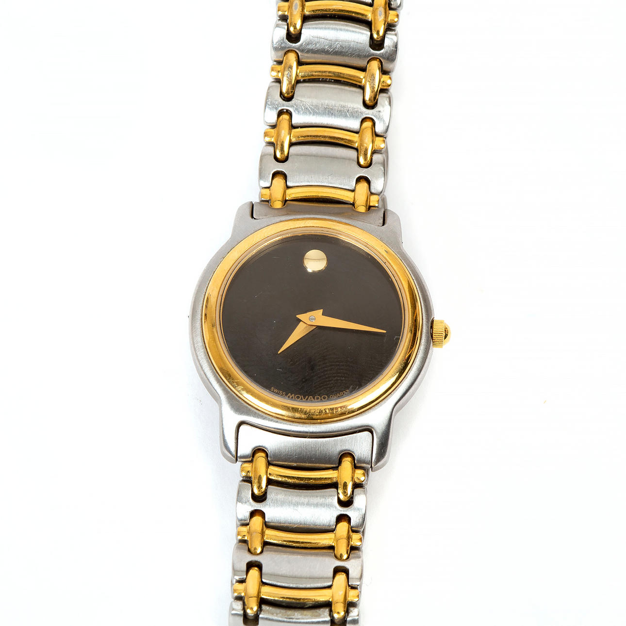 MOVADO, "Museum Watch", wristwatch, 1990s.