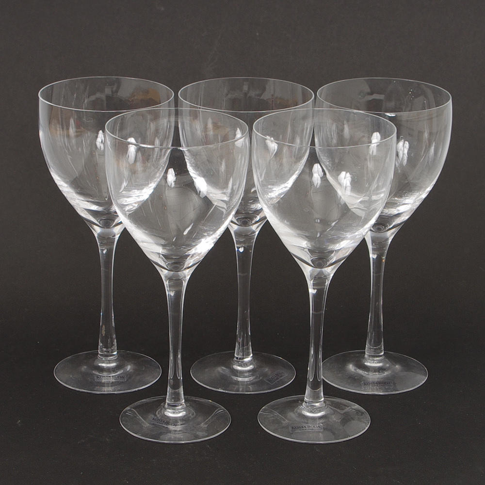 VINGLAS, "Chateau", Bertil Vallien, Kosta Boda.