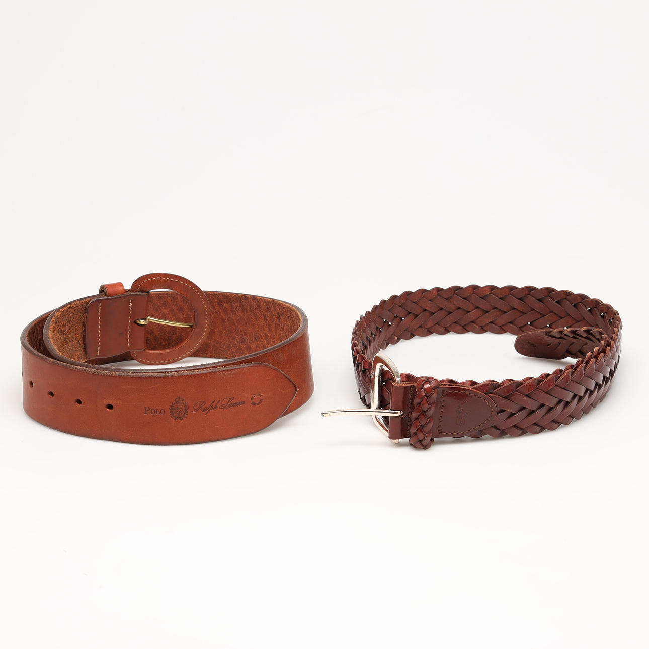 RALPH LAUREN, skärp, 2st.