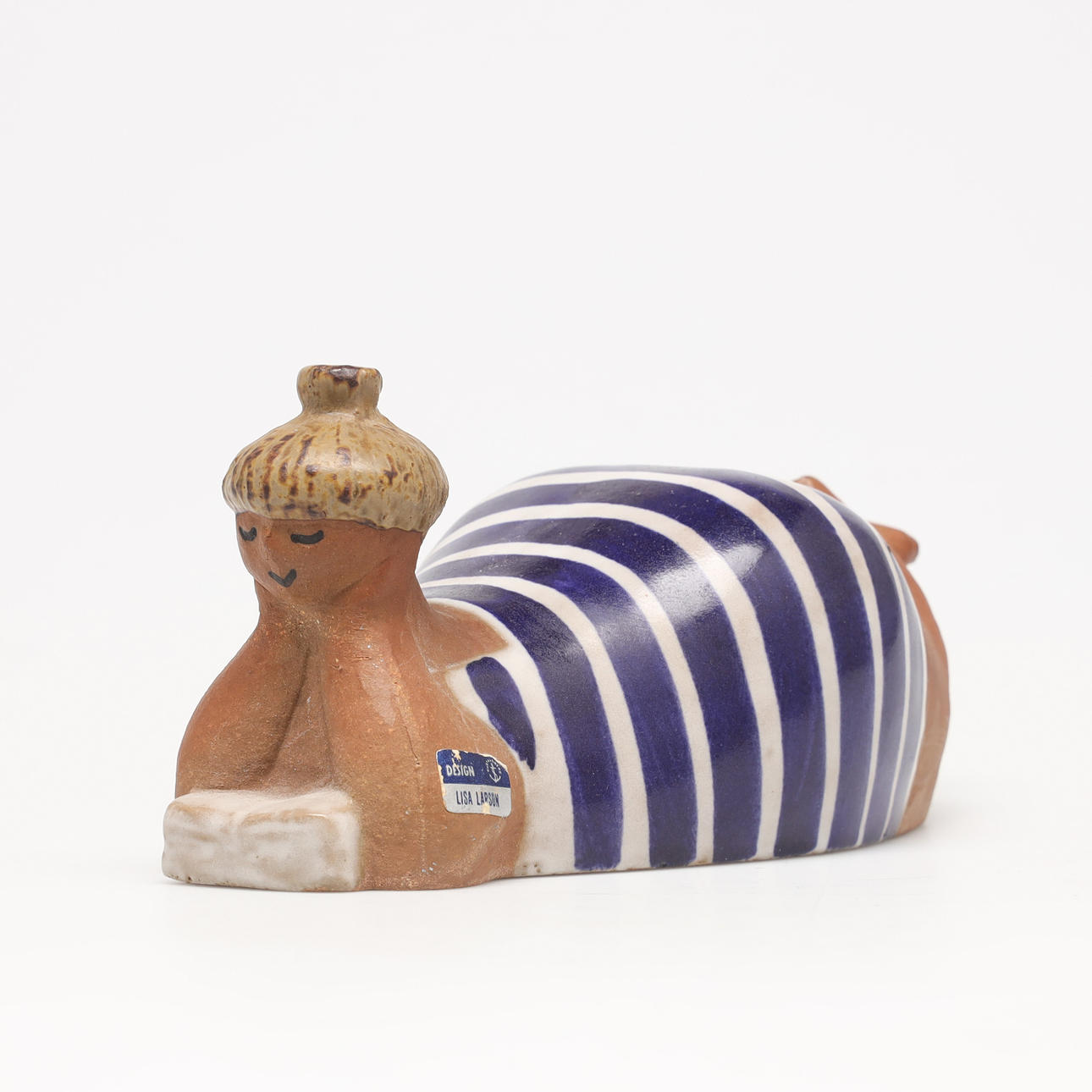 LISA LARSON. figurine, "Beata", Gustavsberg, glazed stoneware.
