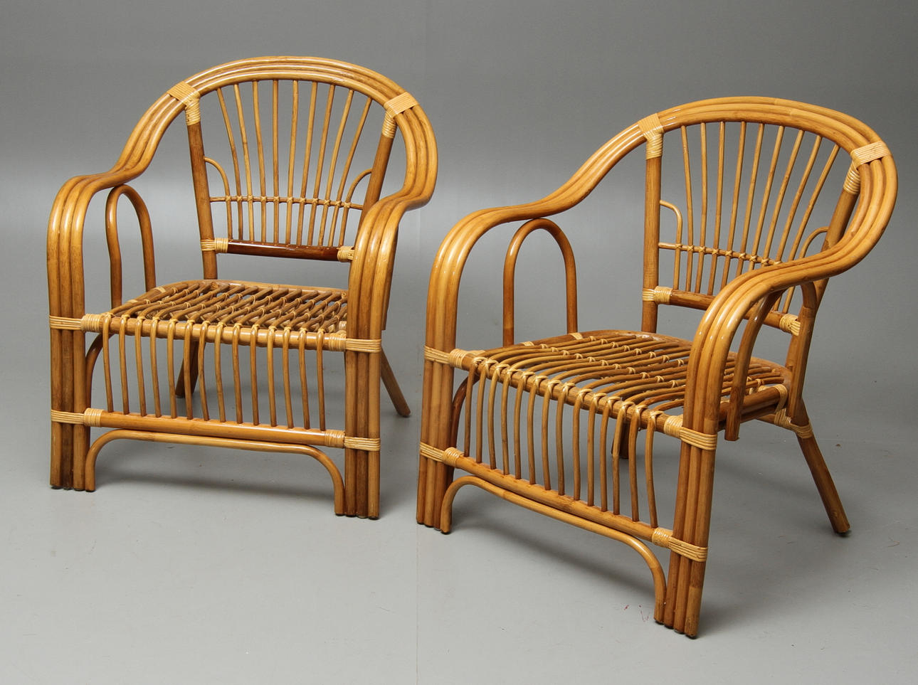 KORGSTOLAR, 1 par, 1900-talets andra hälft.