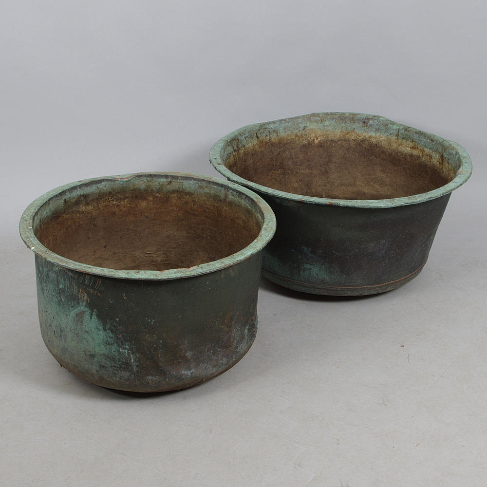 KOPPARBALJOR, 2 stycken.