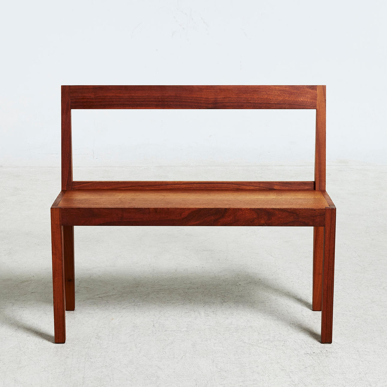 MATS THESELIUS. Sofa, "Ruben", walnut, tag marked.