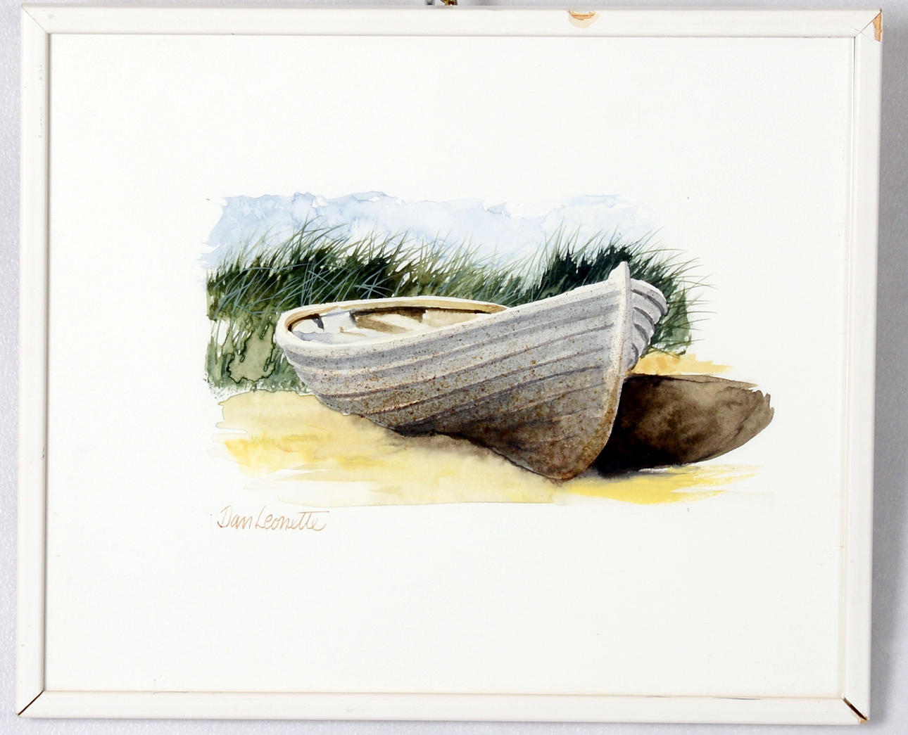 DAN LEONETTE. Akvarell.