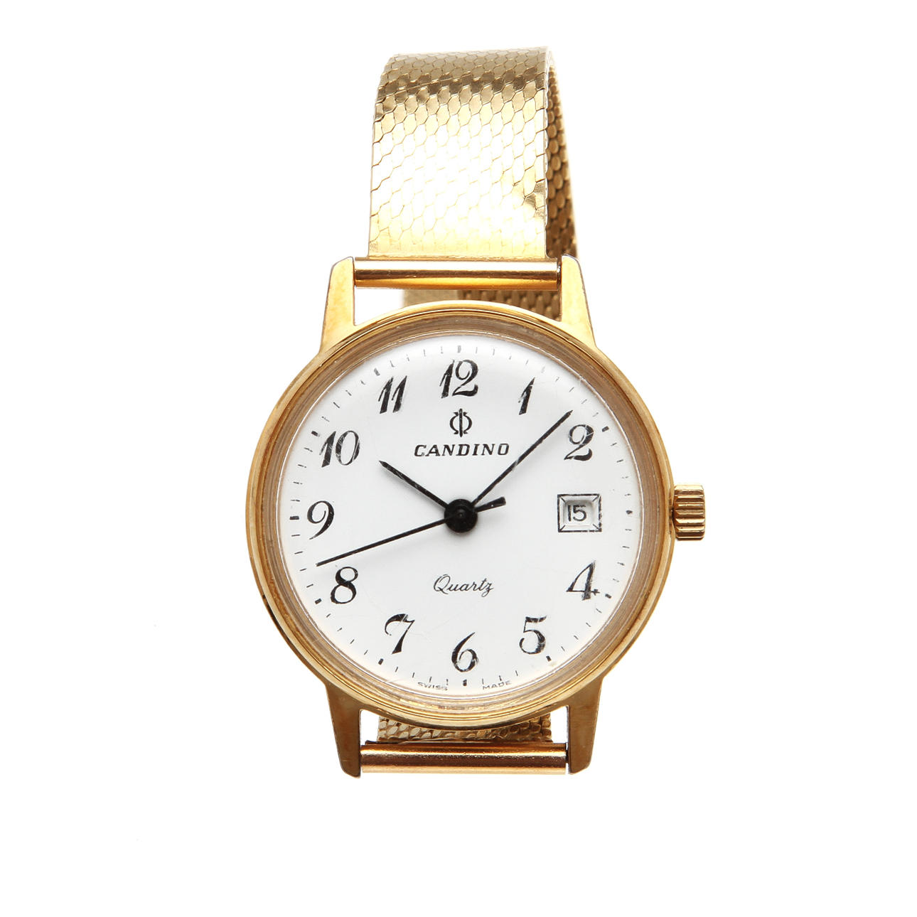 DAMARMBANDSUR, Candino, band i guld 18k. Ca 35 gram.