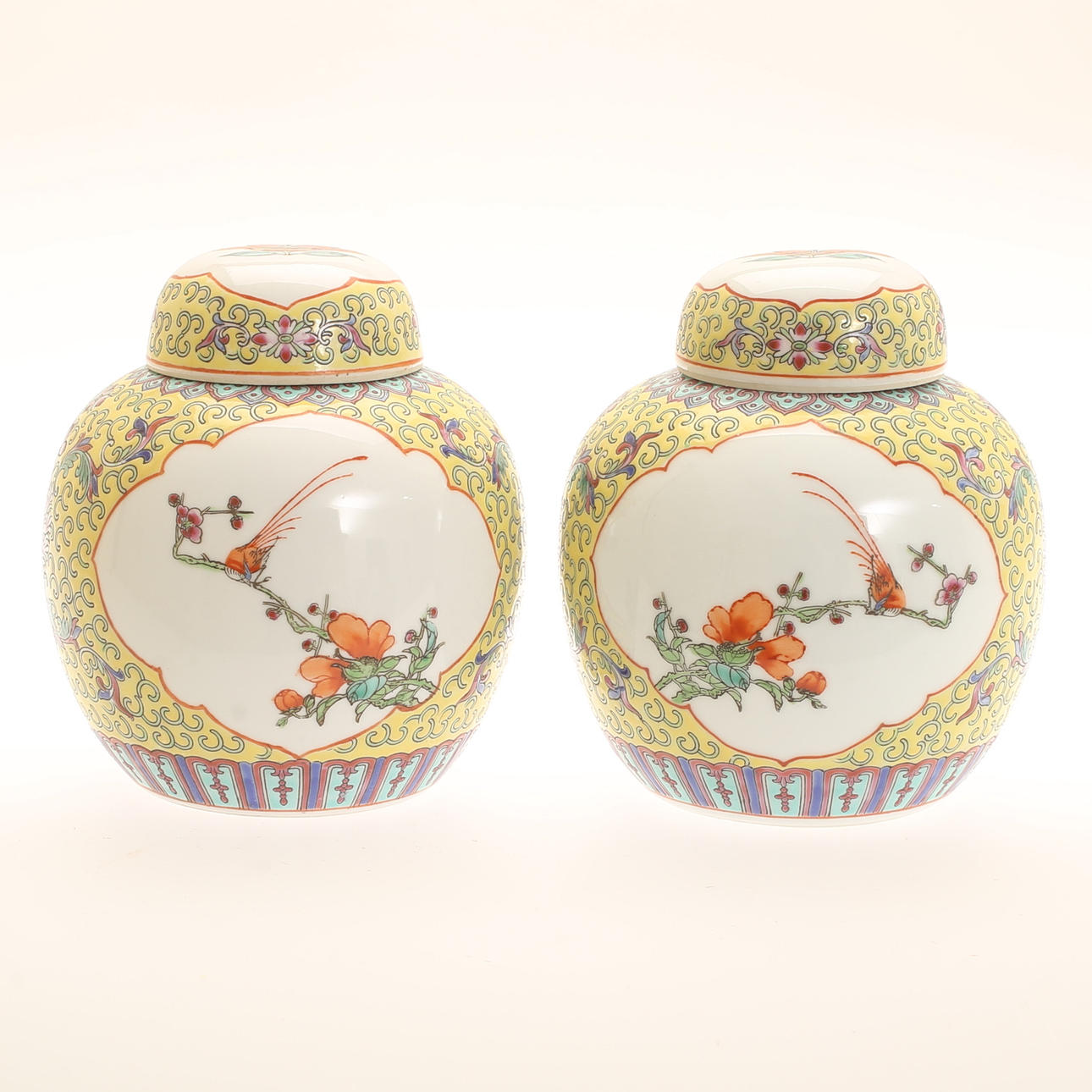 BOYS, 2 pieces, porcelain, China 1900s. Ceramics & Porcelain - Oriental ...