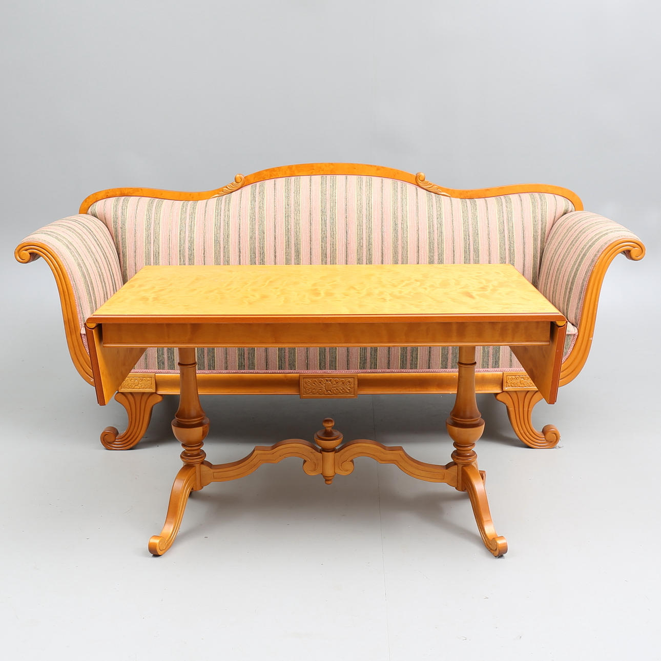 SOFFA, samt BORD, Alsterbro möbelfabrik.