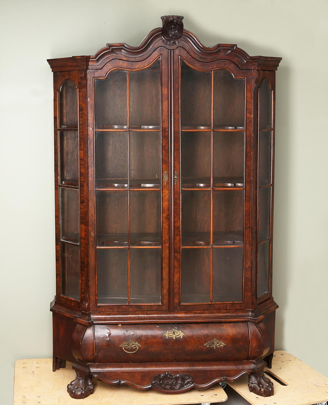 VITRINSKÅP, Holland, 17/1800-tal.