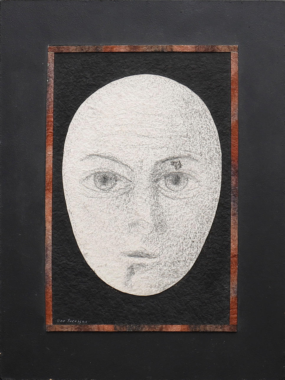 UNO SVENSSON. ANSIGT, BLYANT/MONTAGE.