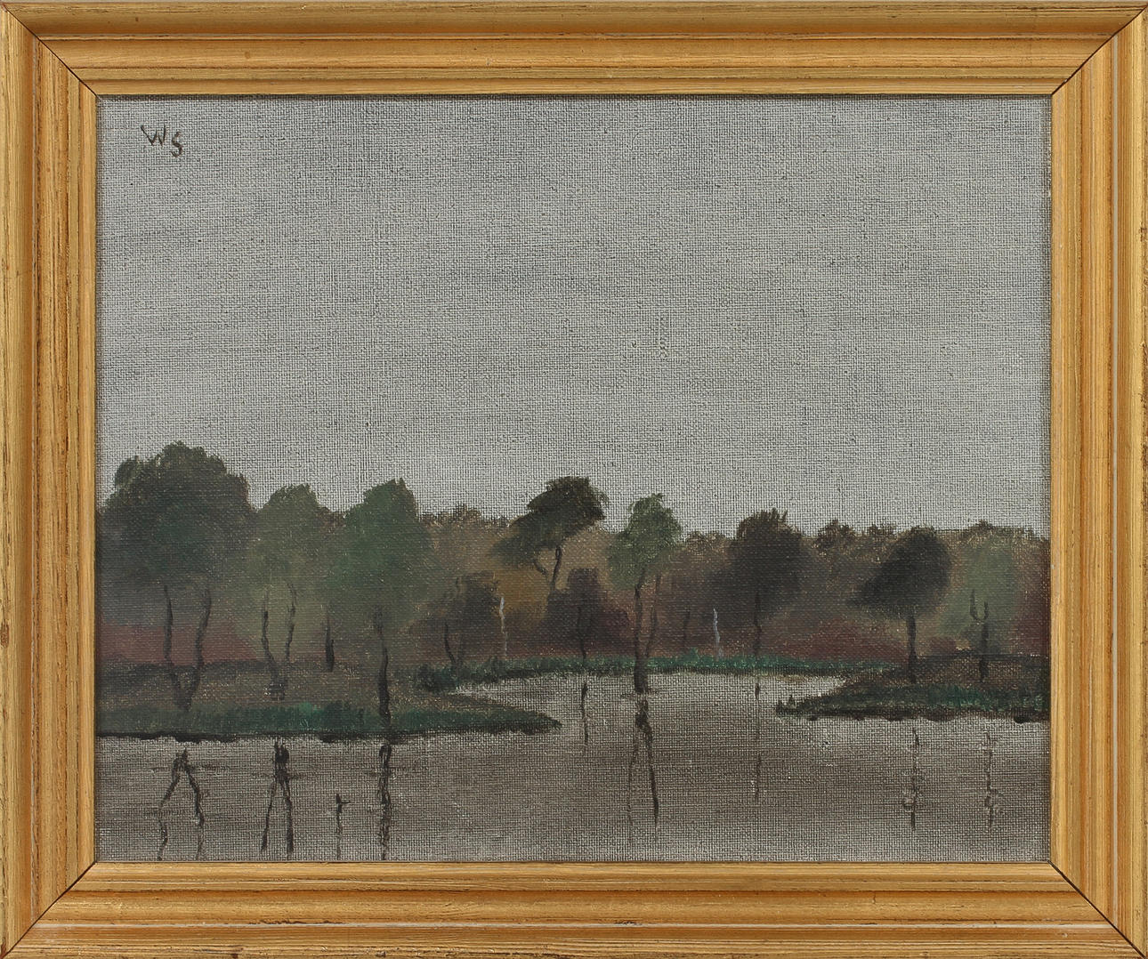 WILGOT SVENSSON. Olja på duk, monogramsignerad och daterad 1960 a tergo.