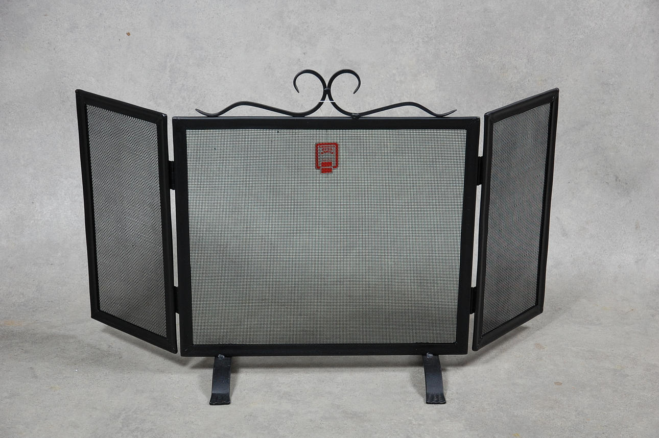 BRASSKÄRM, smide, 1900-tal, ny.