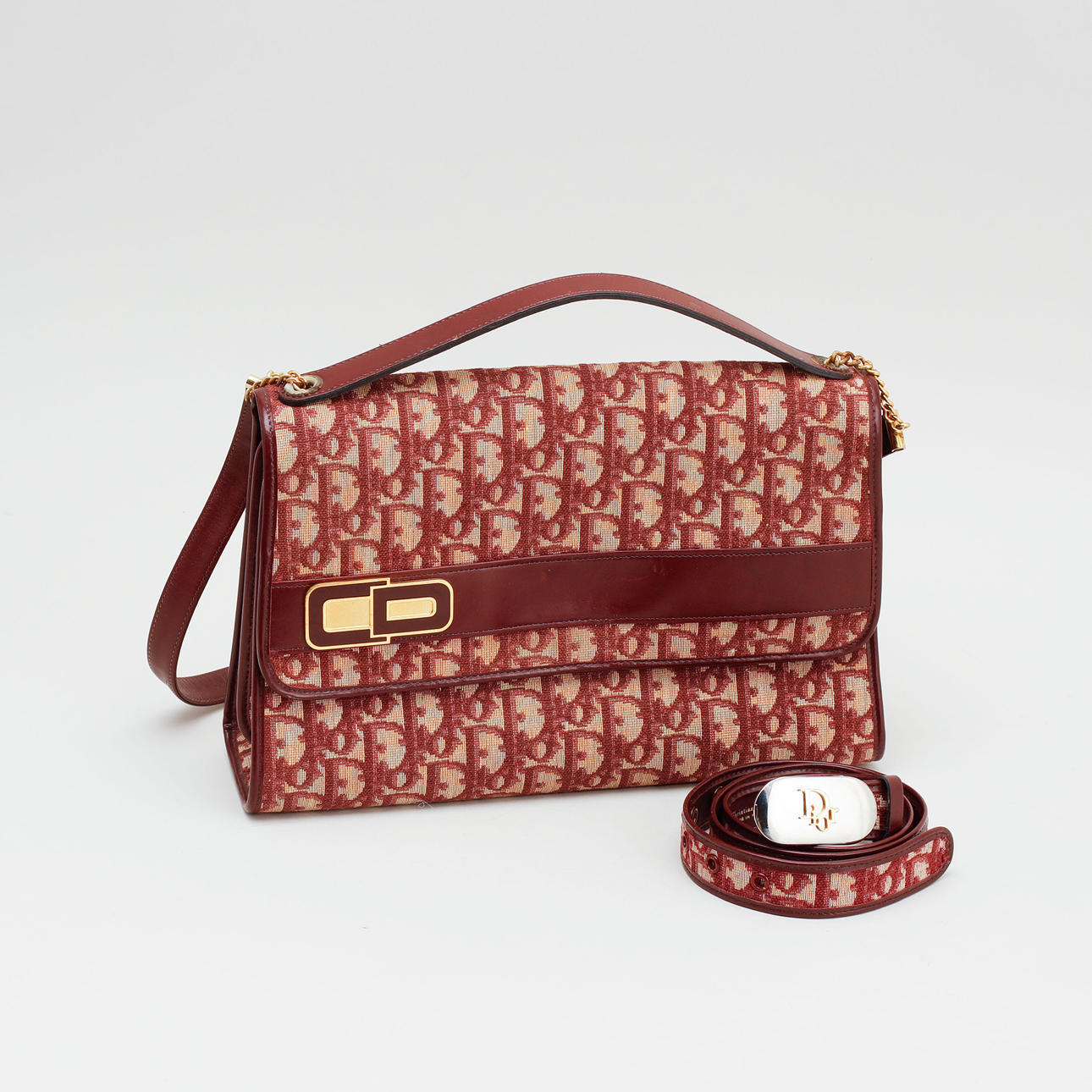 BAG and SCARF, Dior.