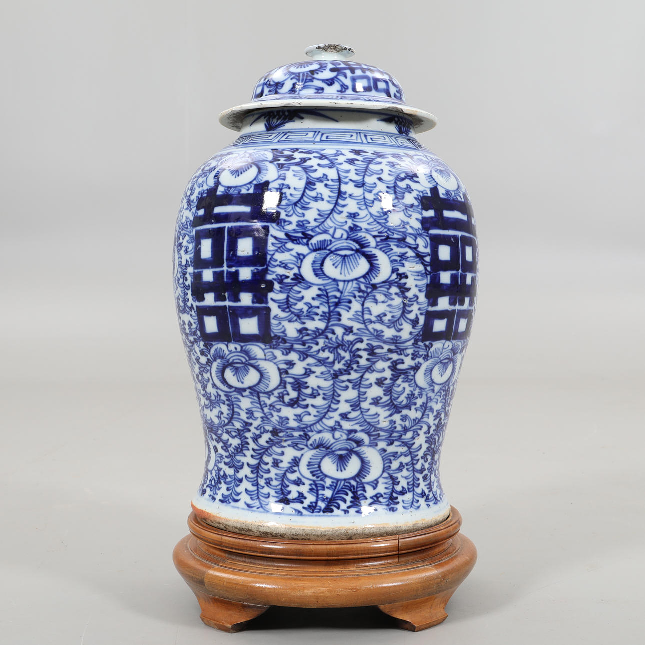 LOCKURNA, porslin, Kina, 17/1800-tal.