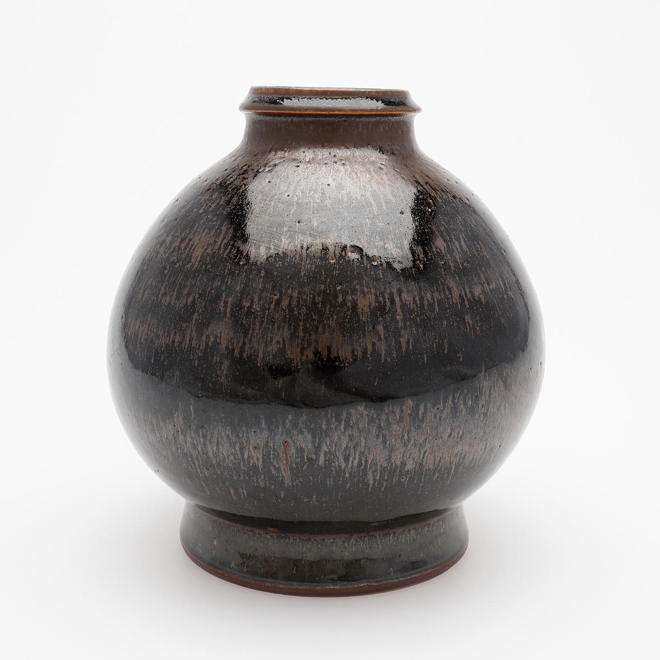 JOHN ANDERSSON. VAS, GLASERAT STENGODS, HÖGANÄS.