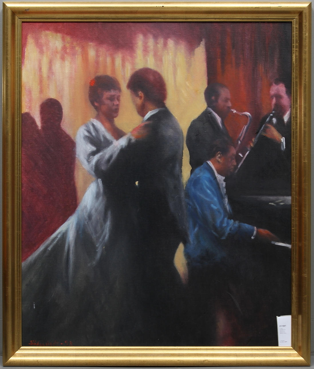 BJÖRN SÖDERSTEDT. Olja på duk, signerad och daterad -98.