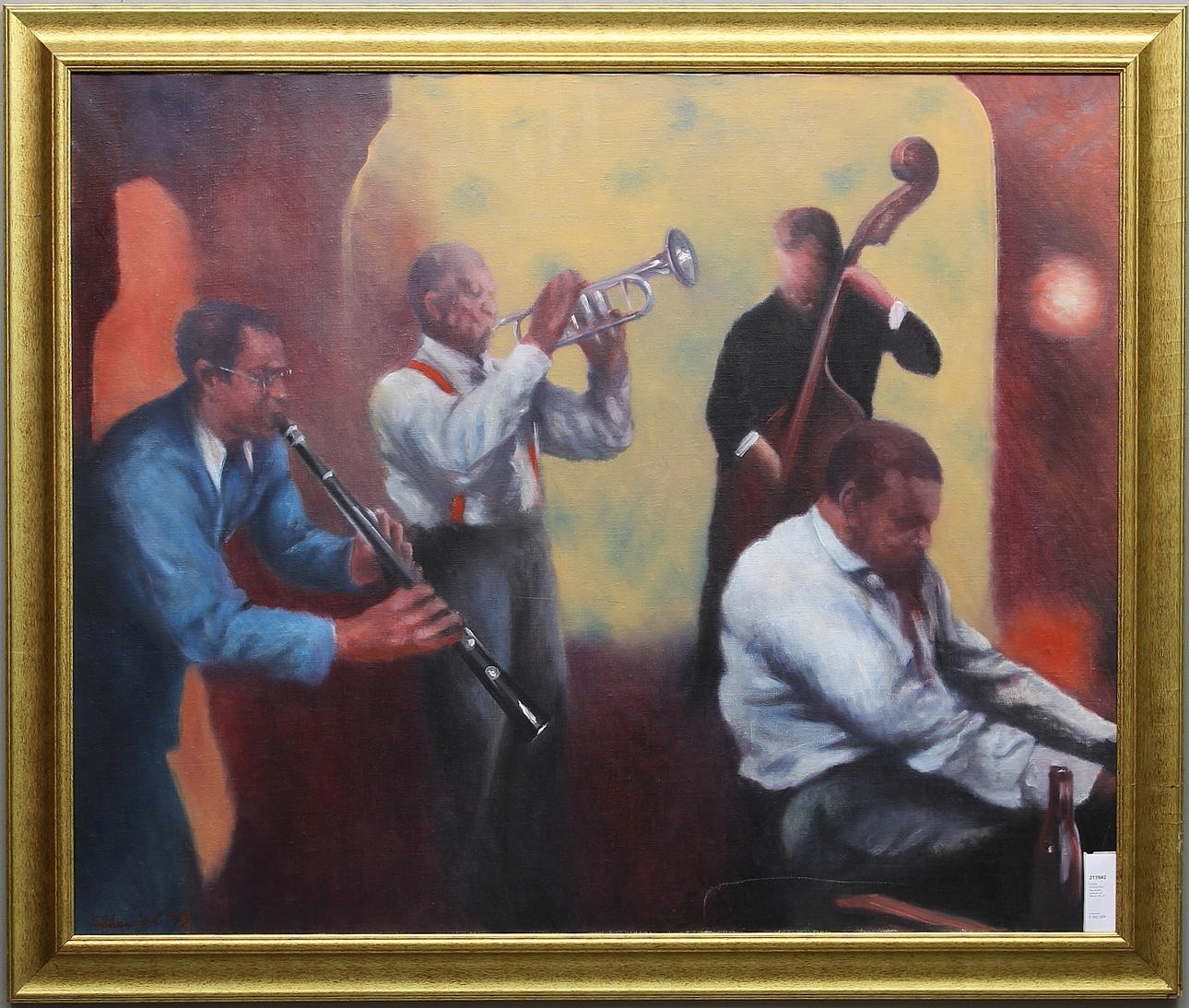 BJÖRN SÖDERSTEDT. Olja på duk, signerad och daterad -99.