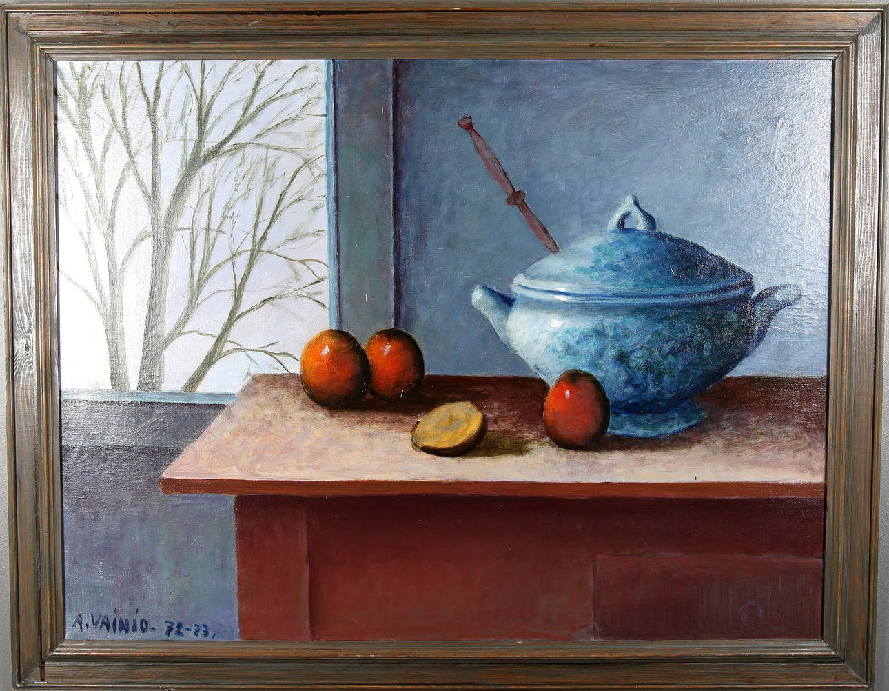 ARMAS VAINIO. Olja på duk, signerad och daterad 1972-73.