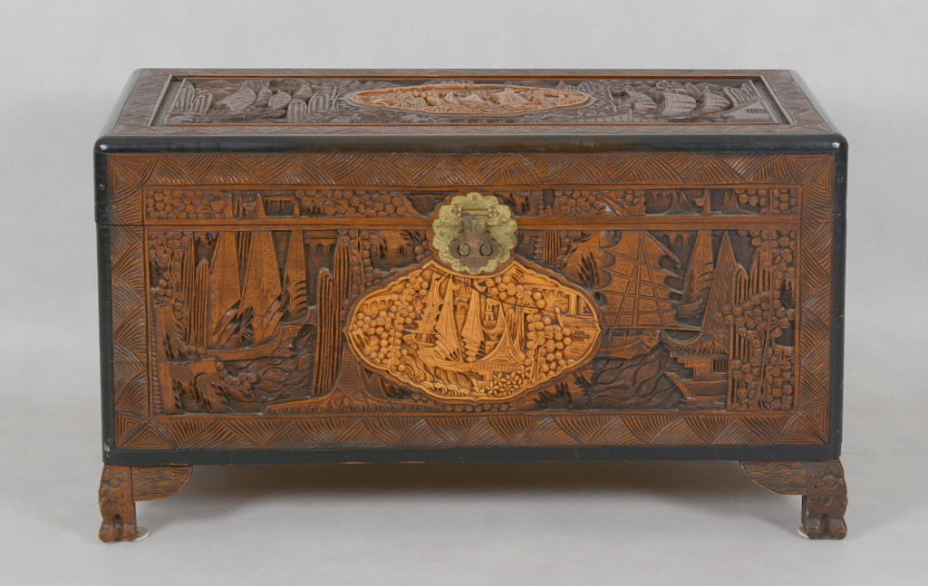 KISTA, kamferträ, Kina.1900-tal.