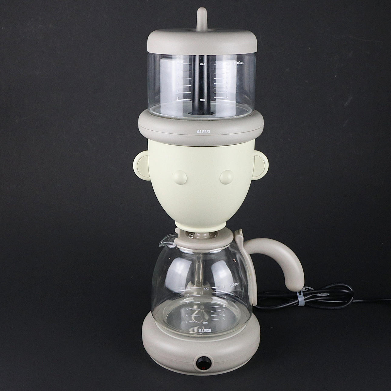 KAFFEEBRÜHER, Alessi Geo Drip AM29, Italien.