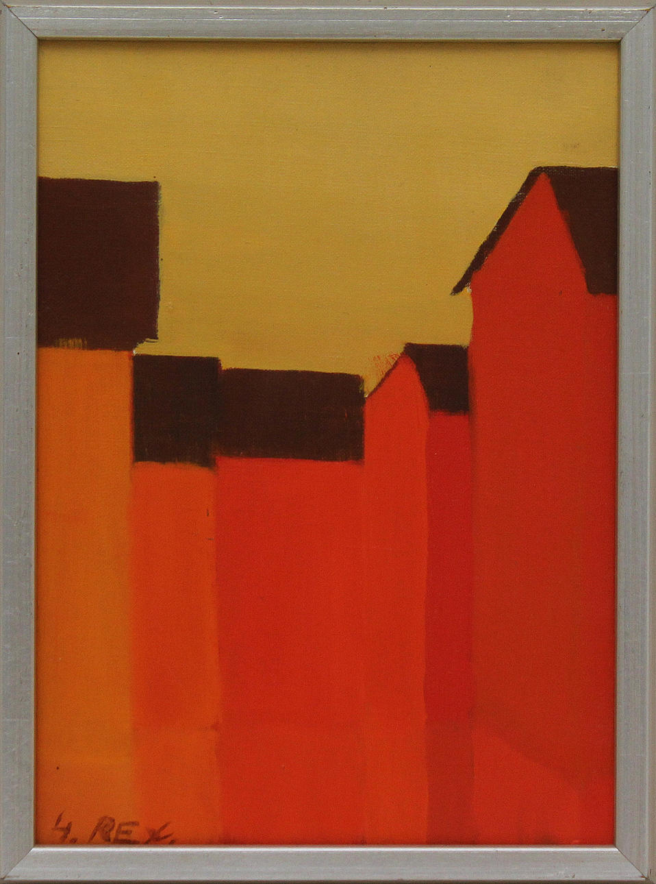 Parti konst (7). Div. tekniker. Bl.a. Eric Julius och Erwin Andersson.