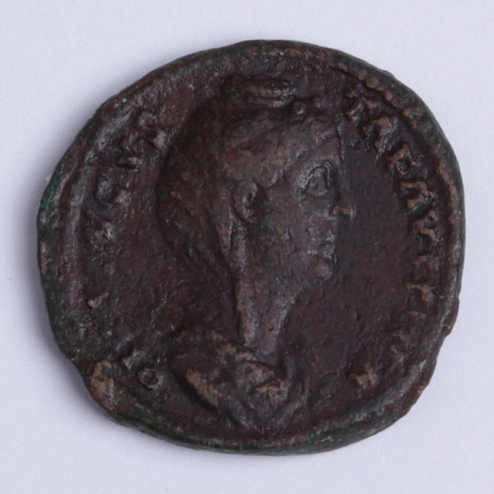 MYNT, brons, as, Faustina Senior.