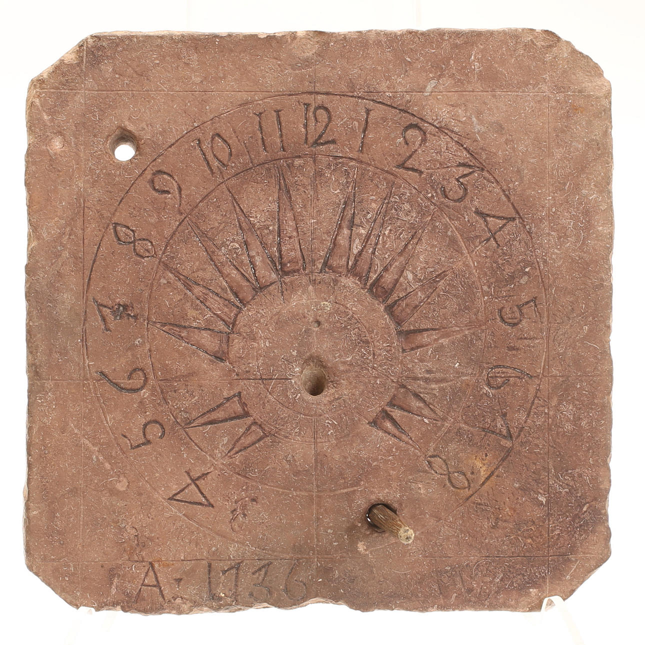 SUNDRY, stone, dated 1736.