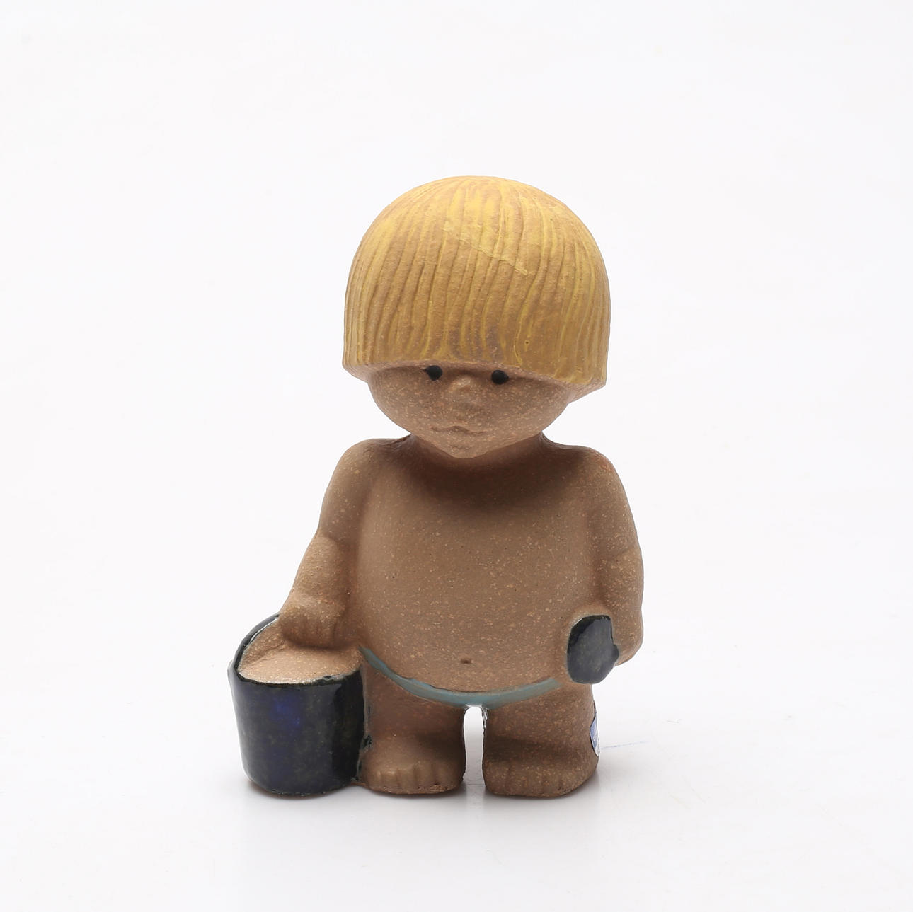 FIGURIN, stengods, "Väst", Lisa Larson, Gustavsberg.