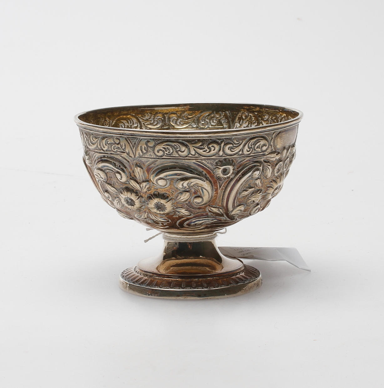 SKÅL, silver, Sheffield, England, 1700/1800-tal, vikt ca. 148,5 gram.