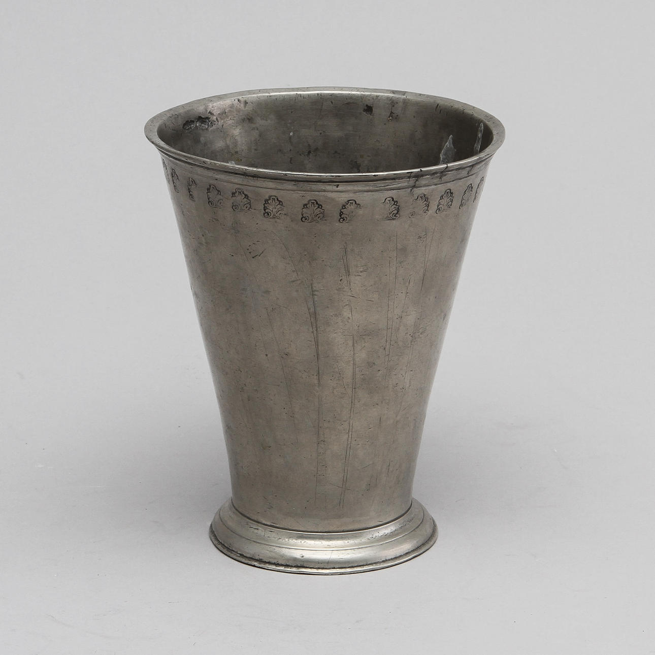 BÄGARE, tenn, Lars Lundwall, 1762?, Jönköping.