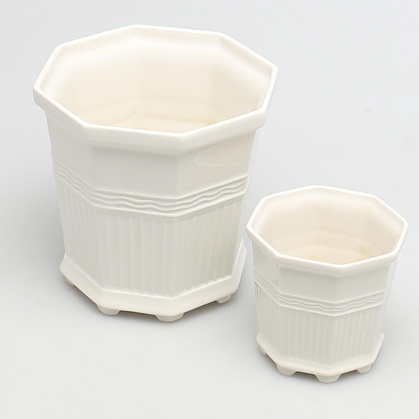 YTTERFODER 2 st. Porslin. Prins Eugene "Waldemarsudde" Gustavsberg.