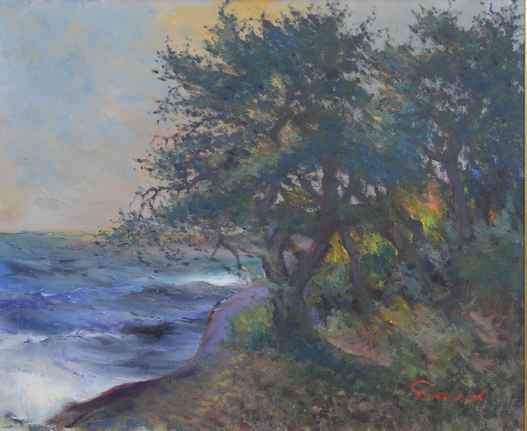 FRANS GARD. Olja på duk.