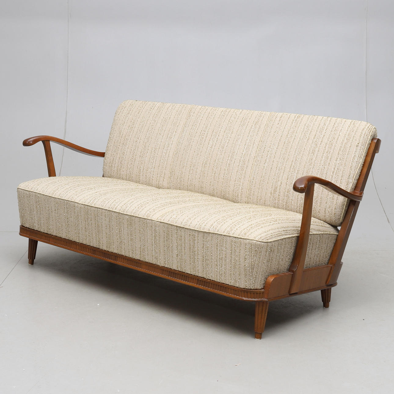 SVANTE SKOGH. Sofa, Förenade Möbelfabrikerna, Linköping, 1940s.