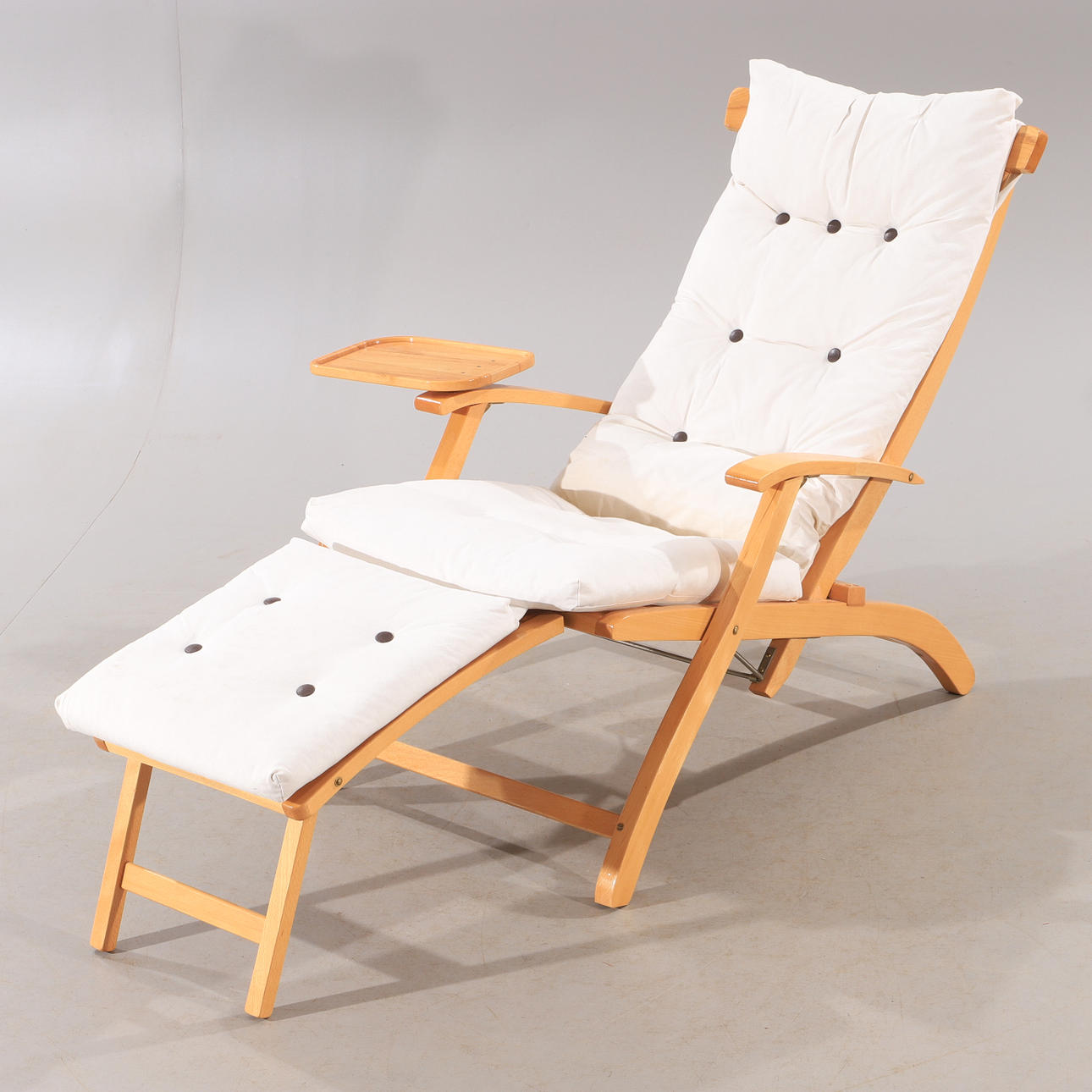 DÄCKSTOL, lackerat trä.