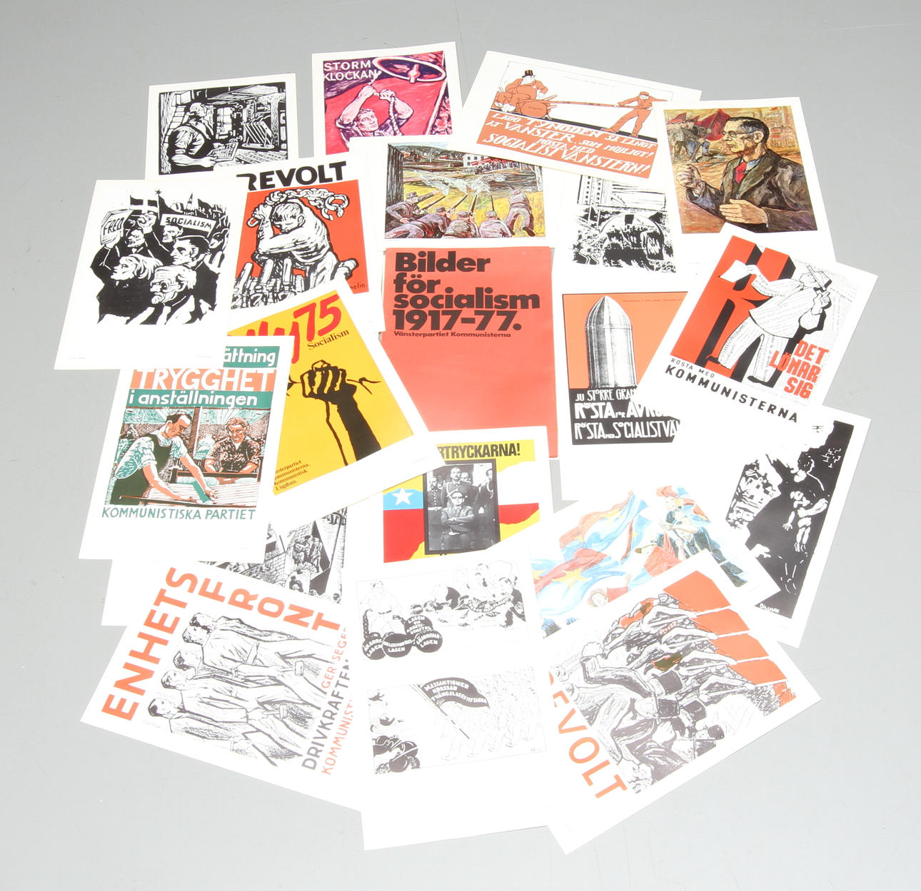 GRAFIKMAPP, "Bilder för socialism 1917-772".