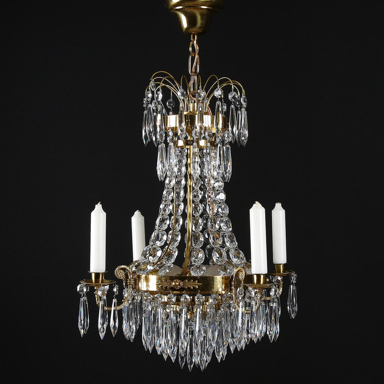 LJUSKRONA, gustaviansk stil. 1900-talets mitt.