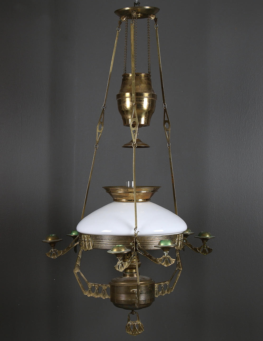 TAKFOTOGENLAMPA, jugend, Böhlmarks 1800-tal.