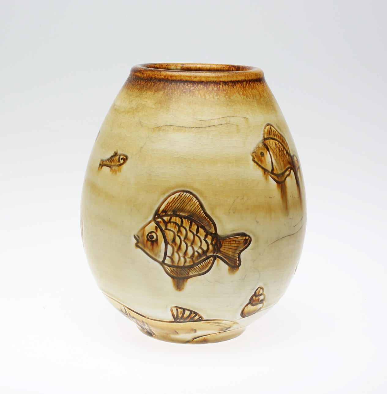 GERTRUD LÖNEGREN. Vas, keramik, Rörstrand.