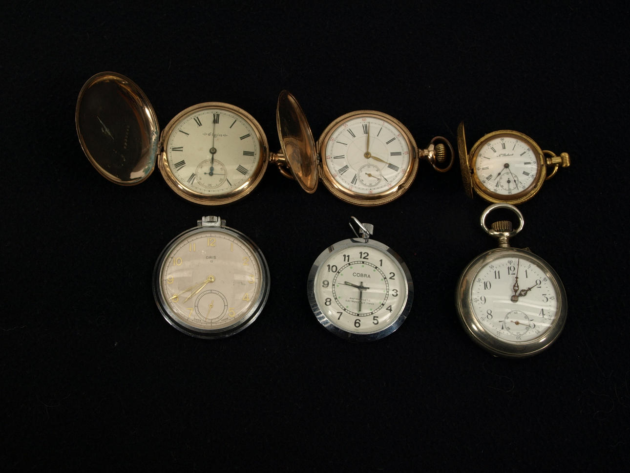 FICKUR, 6 stycken, 1900-tal.