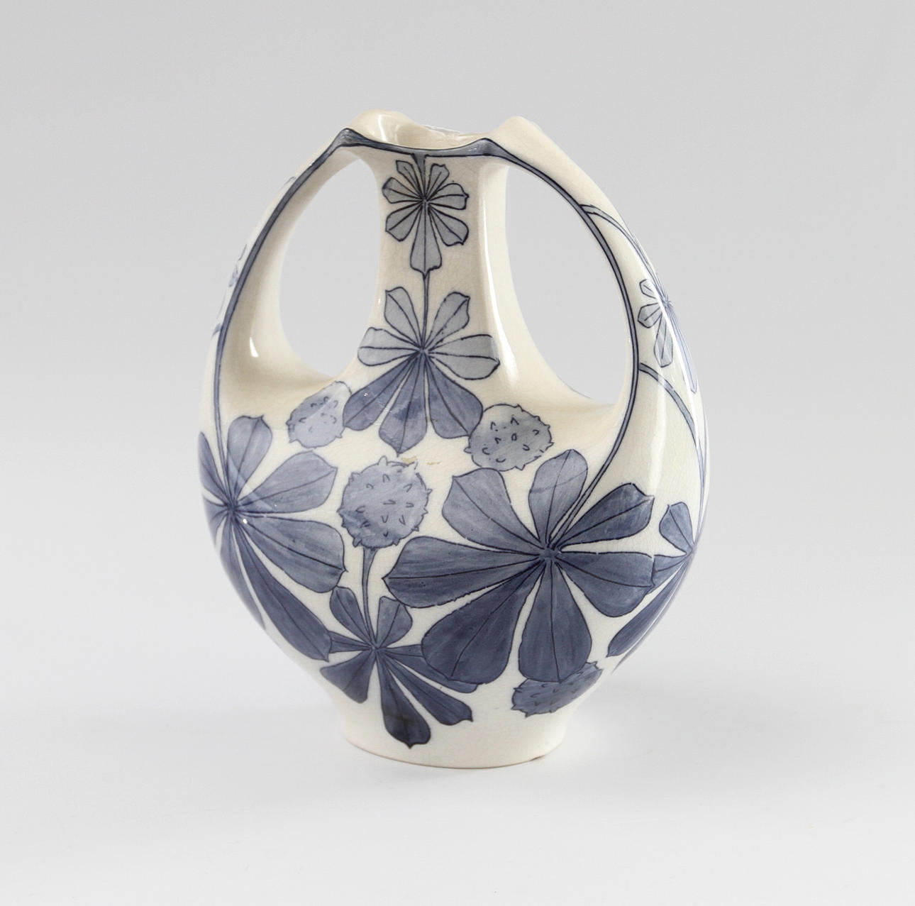 HÄNKELURNA, flintgods, Alf Wallander, Rörstrand.