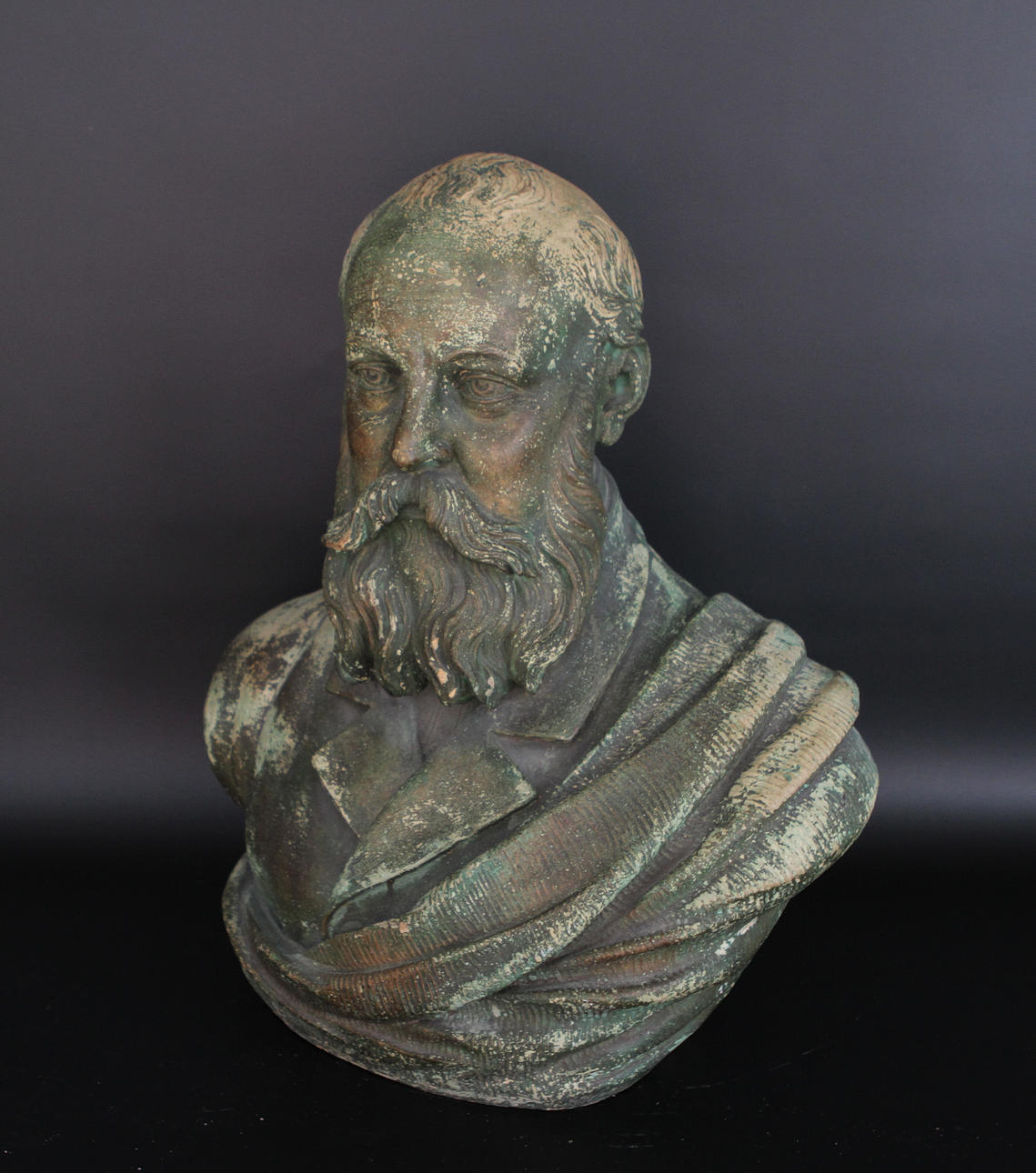 OKÄND KONSTNÄR, byst, sign G W Billqvist.