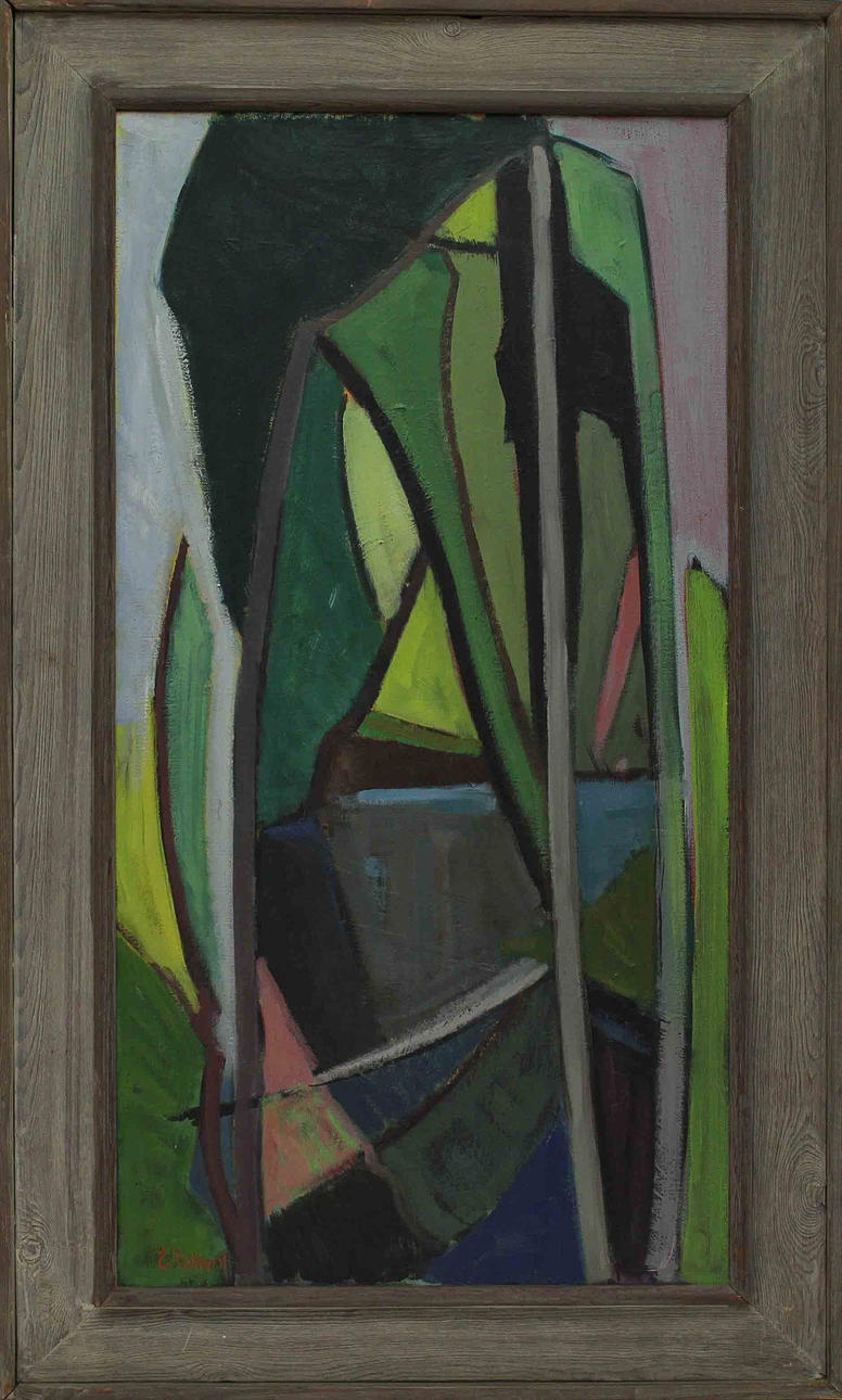 Parti konst (4). Div. tekniker. Bl.a. Erik Valter och Carlo Knud Hansen.