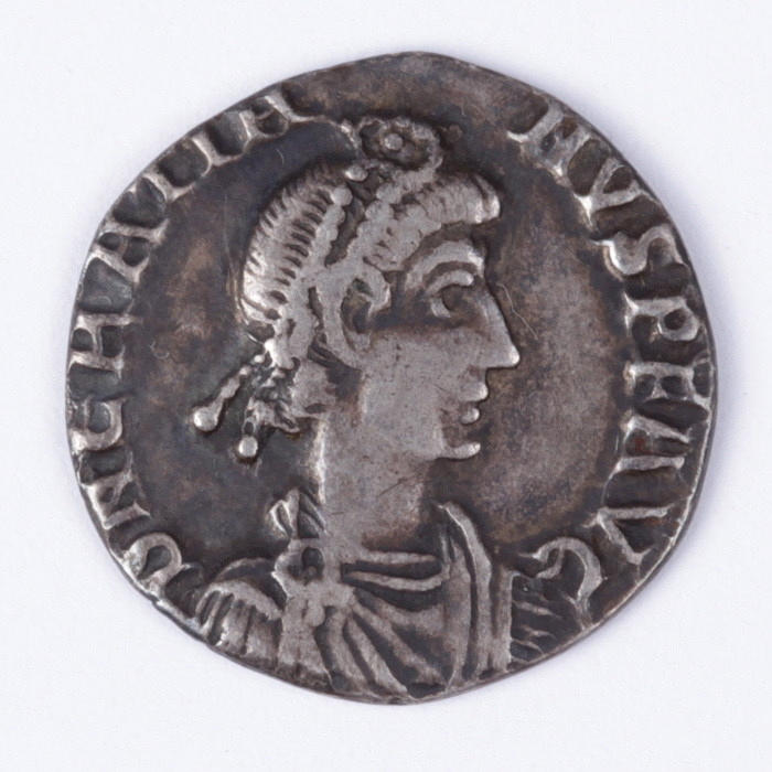 MYNT, silver, siliqua, Gratian 367-383 e.kr.