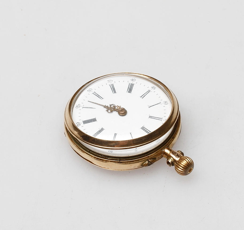 MORMORSUR, guld, total vikt ca. 22,7 gram.