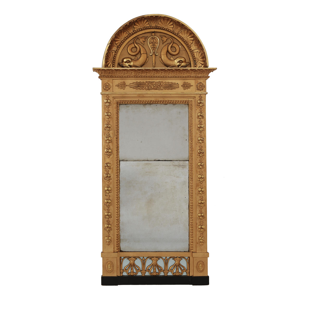 SPEGEL, Empire, Petter Gustav Bylanders spegelfabrik Göteborg (1804-1859).