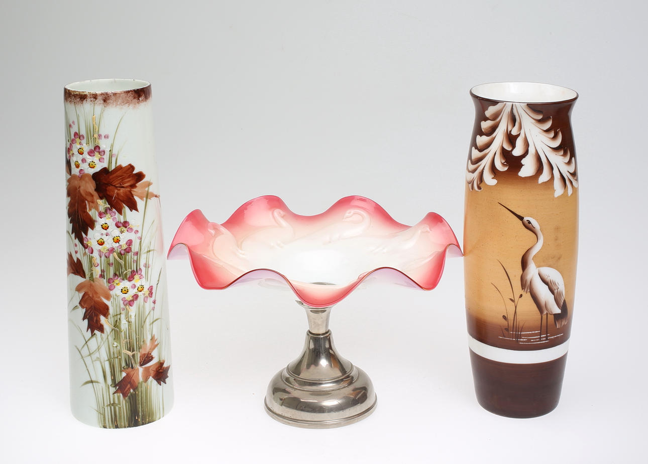 FLUSSGLAS, 3 st, 1900-tal.