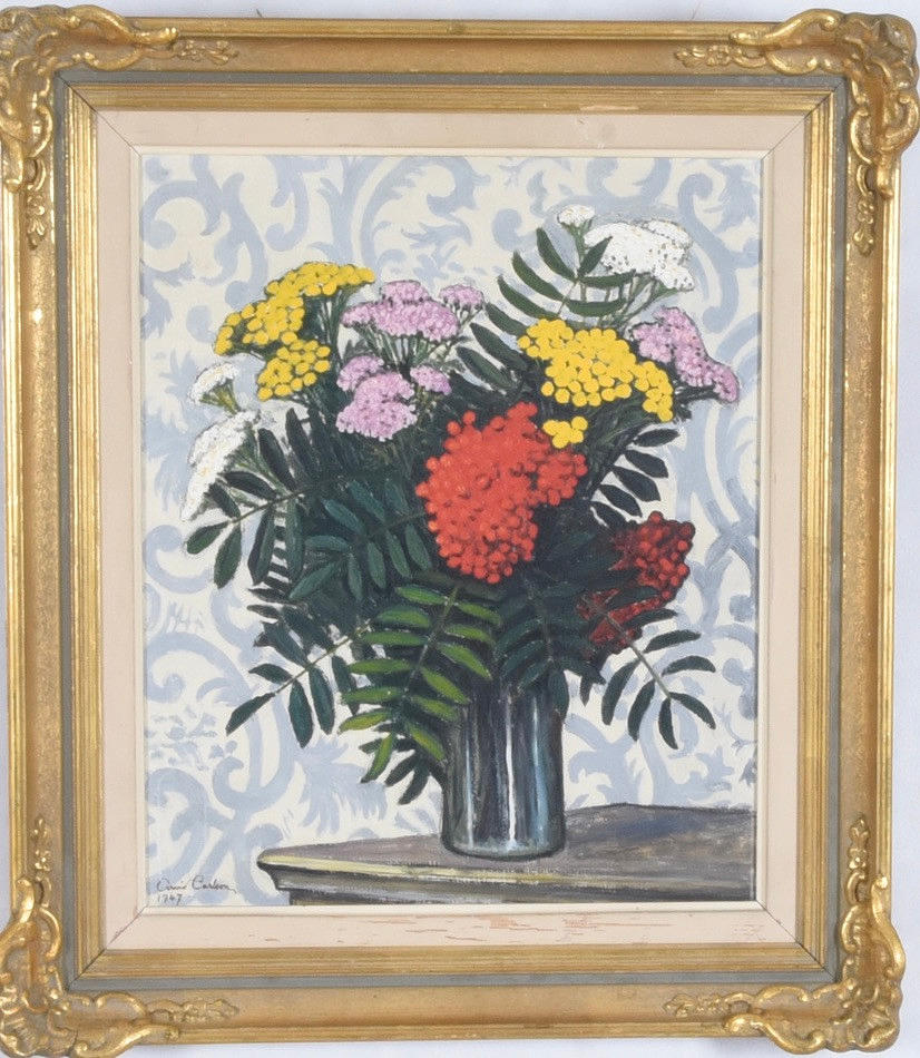 ARVID CARLSON. Oil on Board.