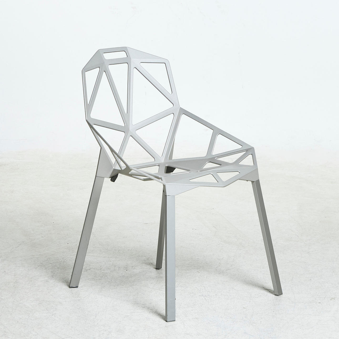 SILLA, "Chair one", Magis, Contemporáneo, Gris.