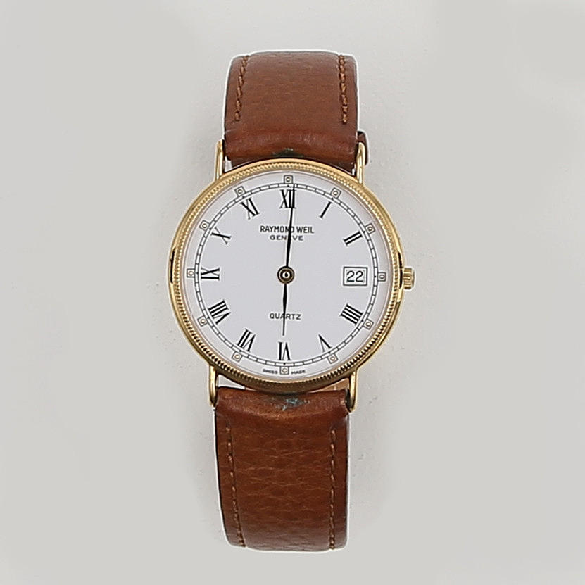 WRIST WATCH, Raymond Weil, 1900s.